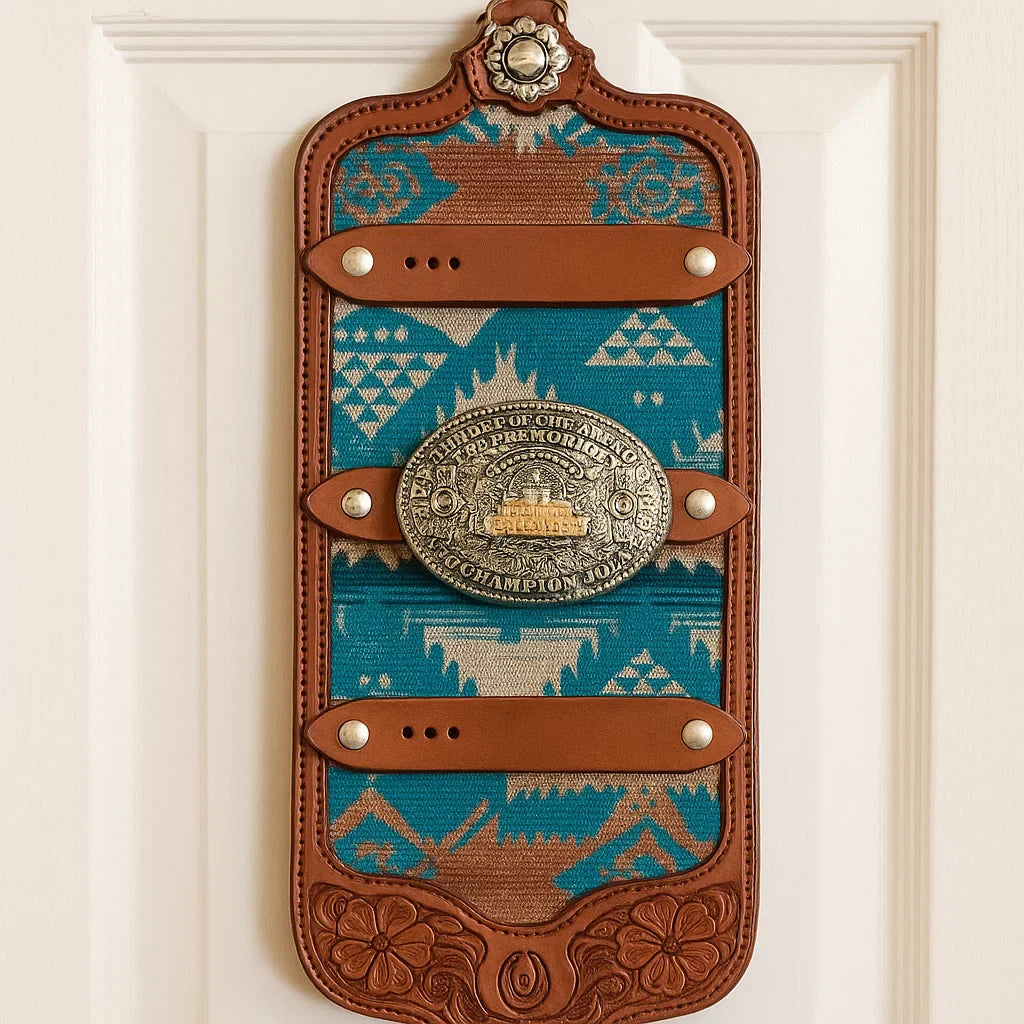 Cowhide Buckle Holder