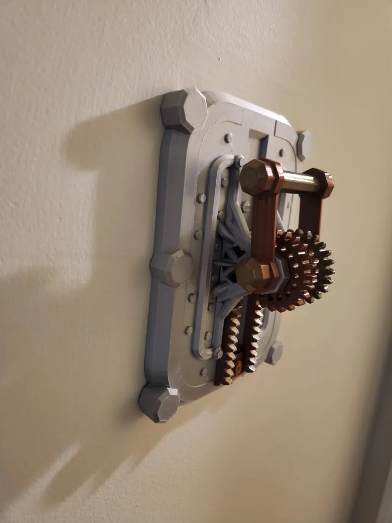 ⚙️Lever Light Switch Cover – Industrial-Style Light Switch Accent🛠️
