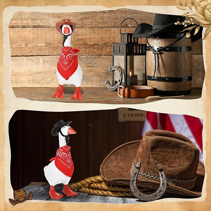 ๐๏ธ Deluxe Mini Western Cowboy Goose Costume Set