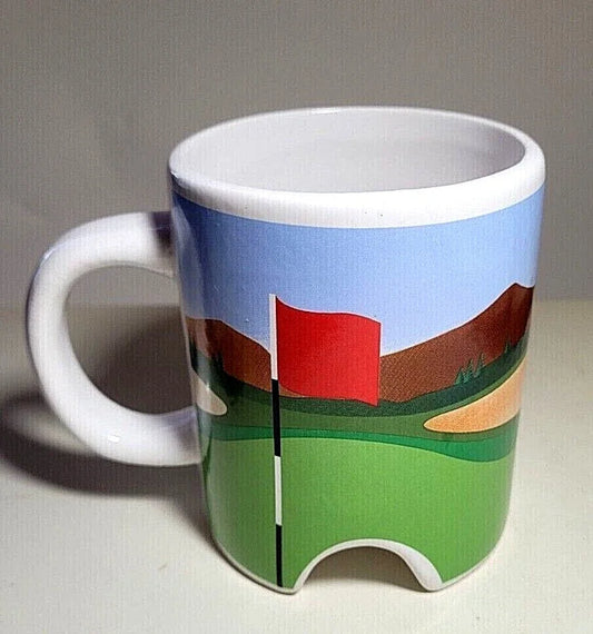Ceramic Golf PUTTER Coffee or Tea Mug