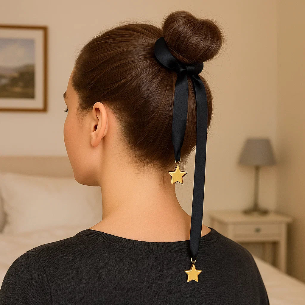 Star Silk Hair Tie