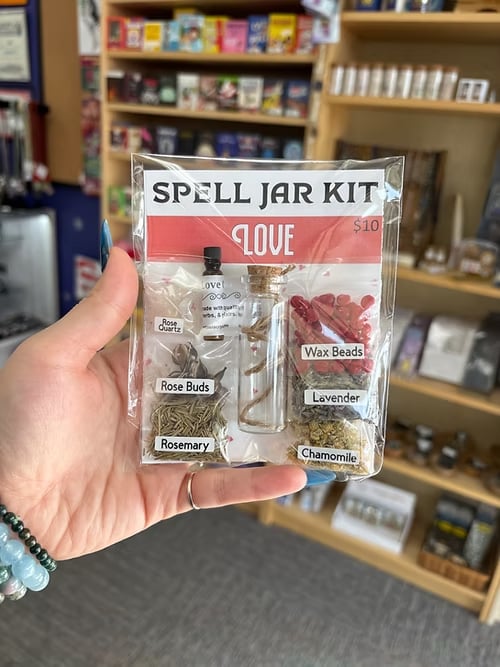 🔥Last Day 50% OFF - 🔮🧙‍♀️DIY Spell Jar Kits - Cast Magic & Manifest Dreams 🌟