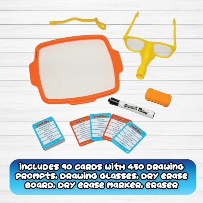 🖌️🎨Pencil Nose Family Drawing Game | Ages 8 to Adult - Spark Creativity. Connect & Play