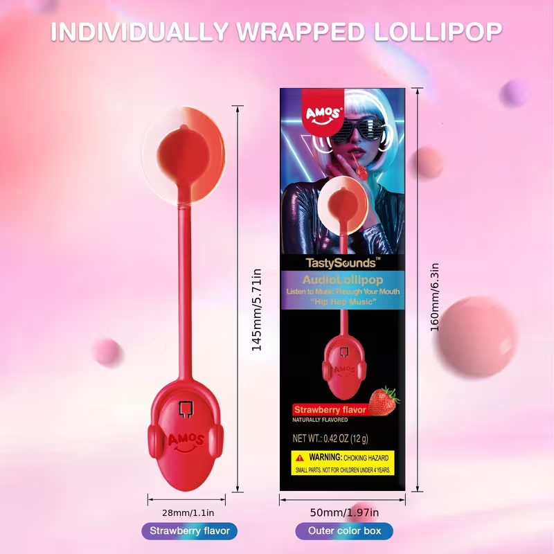 TastySounds Music Lollipop – A Sugar-Free Treat That Sings in Your Mouth! 🍭🎵