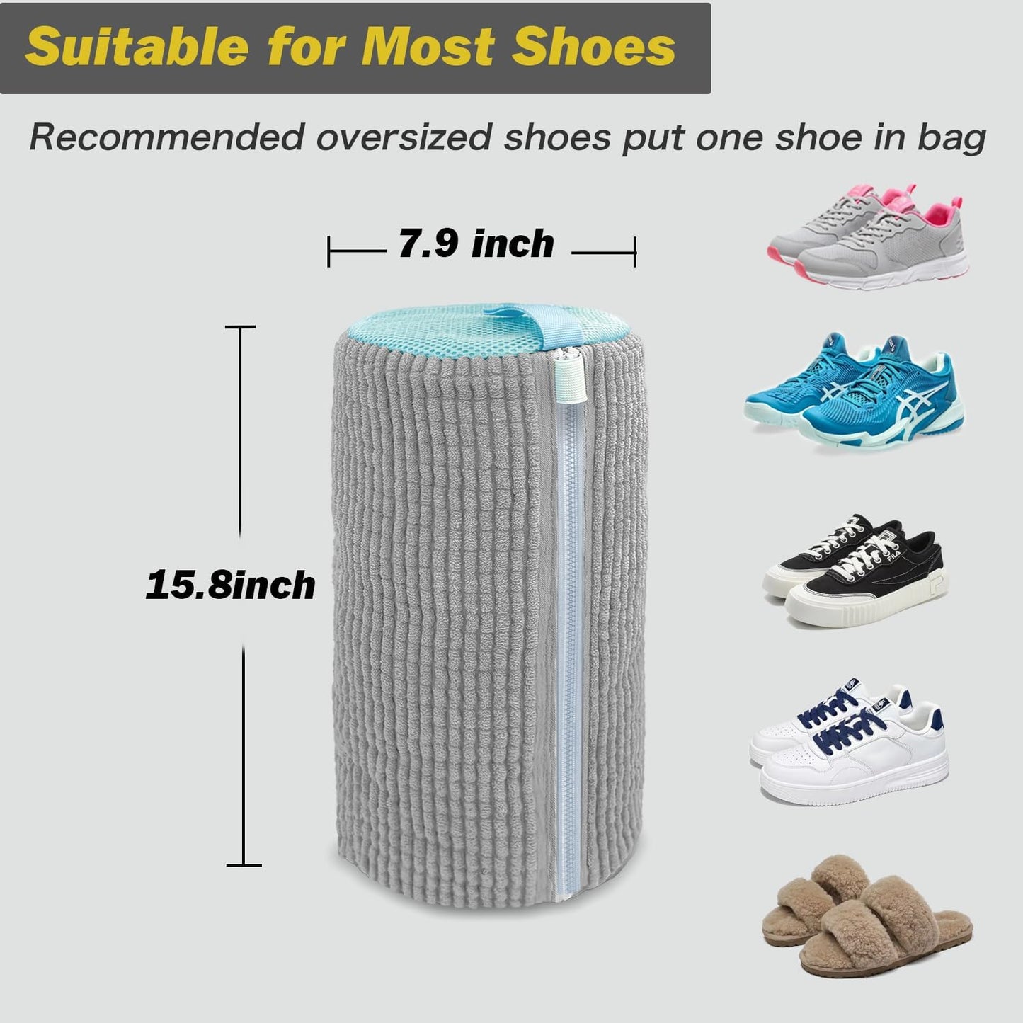 Shoe Washing Machine Bag