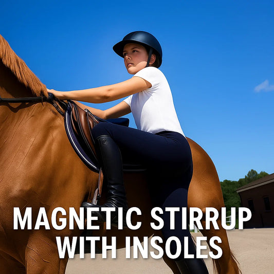 🧲 Magnetic Stirrup with Insoles | No Special Boots Needed