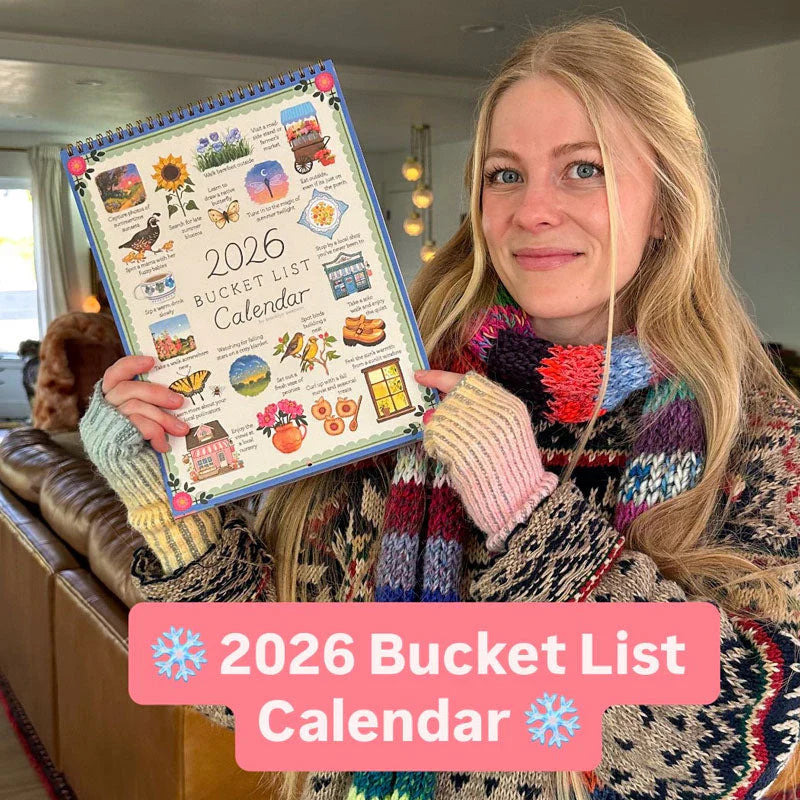2026 Bucket List Calendar