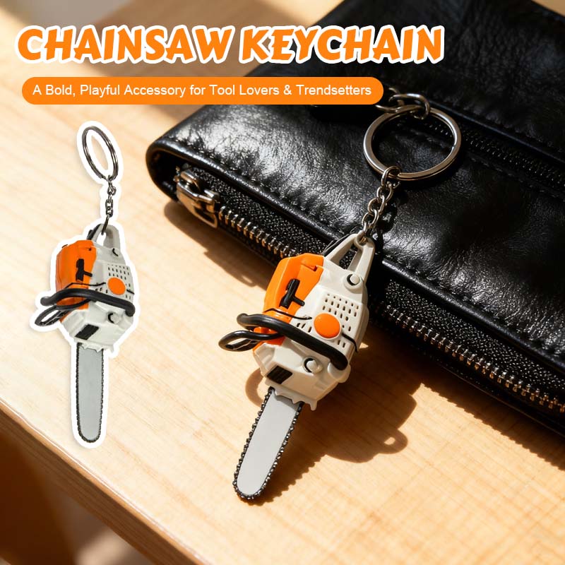 Chainsaw Keychain