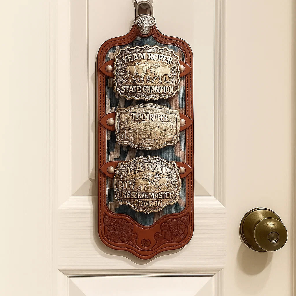 Cowhide Buckle Holder