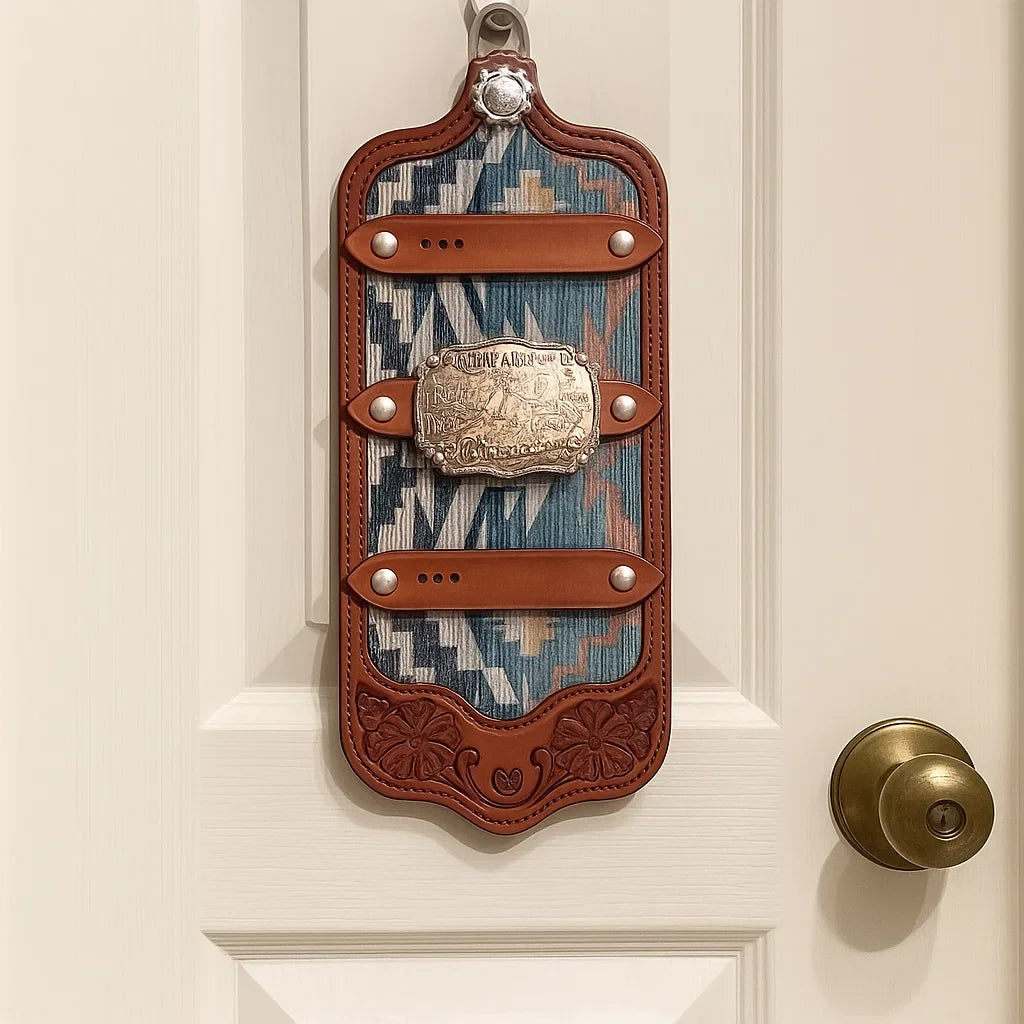 Cowhide Buckle Holder