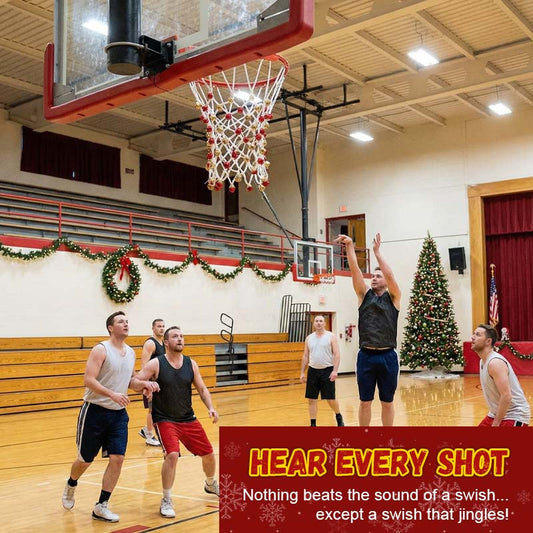 🏀 [Hoops & Jingles] DIY Christmas Bell Basketball Net | Hear the Swish Like Never Before! 🎄✨