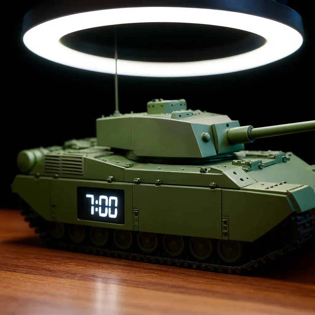 🚙Tank Commander Alarm Clock⏰