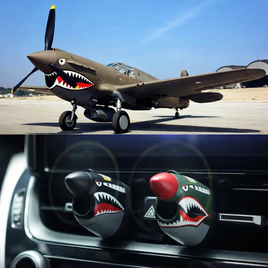 🔥Last Day 50% OFF -P-40 Warhawk Creative Propeller Car Decor