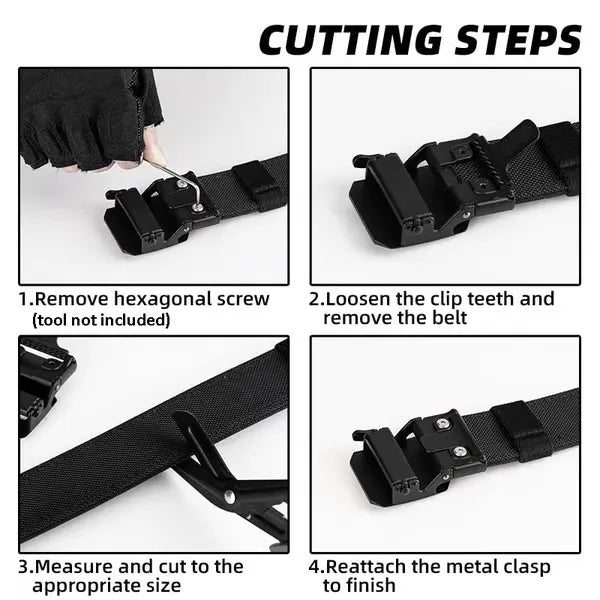 EDC Nylon Ratchet Belt