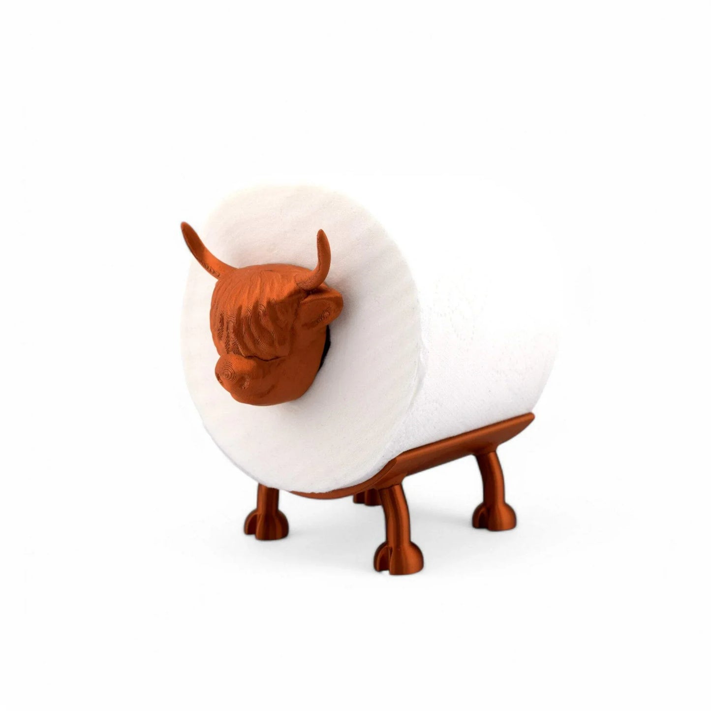 Highland Cow Toilet Paper Roll Holder