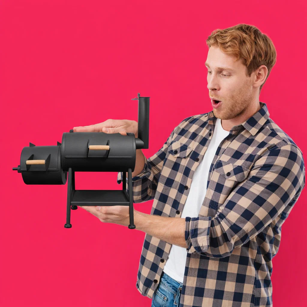 🥩MINI SMOKERE COMPACT BBQ SMOKER
