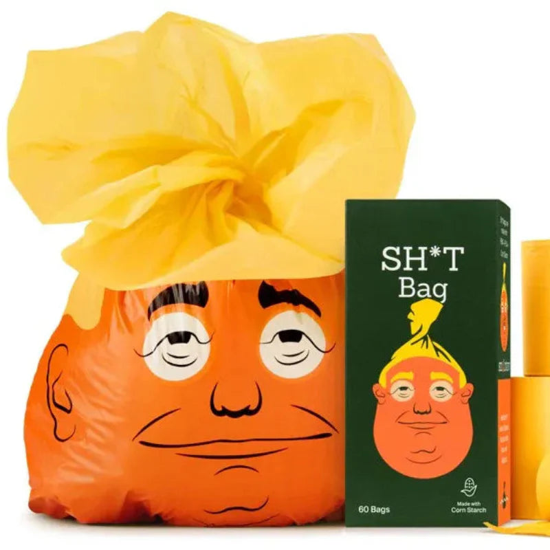 SH*T Bag (60 pieces) — “The funniest poop bags of all time!”