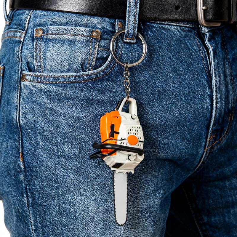 Chainsaw Keychain