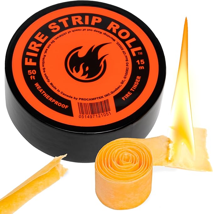 Fire Strip Roll: Reliable Spark-Friendly Fire Starter