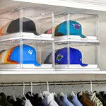 🧢 The Cap Library: Slide-Out Clear Storage Drawer