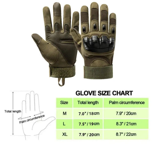 Tactical Full Finger Gloves
