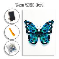 Butterfly Button Art Craft Kit