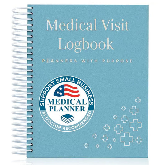 📚Medical Visit Logbook: Your Essential Medical Planner (Hardcover)
