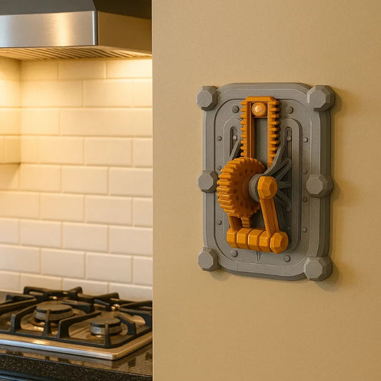 ⚙️Lever Light Switch Cover – Industrial-Style Light Switch Accent🛠️