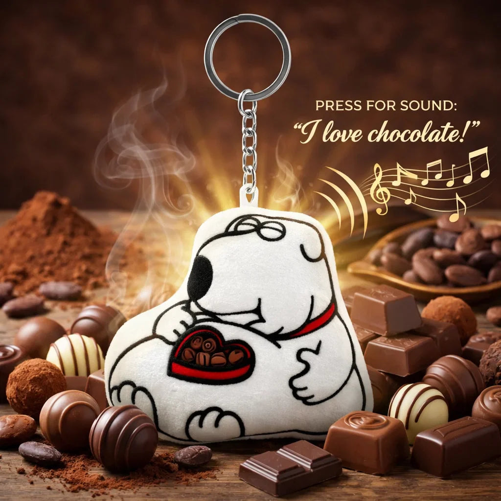 Family Guy Brian Griffin Plush Keychain